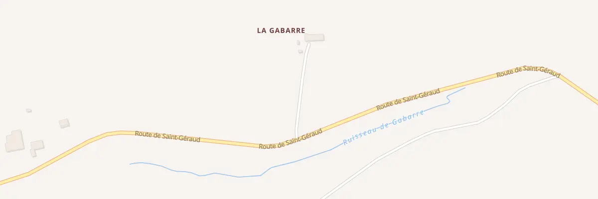 Plan du 1 La Gabarre à Saint-Vivien-de-Monségur