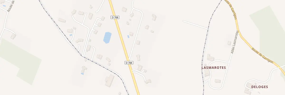 Plan du 66 Rte des Renardières à Castelnau-sur-Gupie