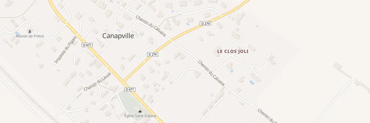 Plan du 5065 Le Bourg à Canapville