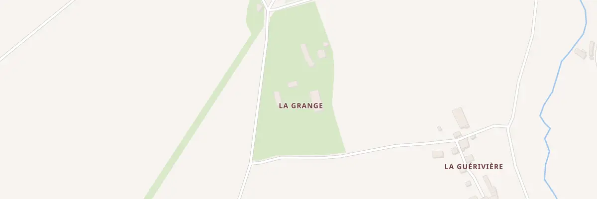 Plan du 3 La Grange à Londigny