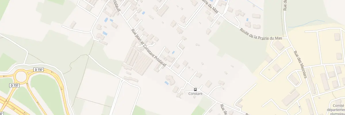 Plan du 121 Rue Jean et Constant Priollaud à Saint-Yrieix-sur-Charente