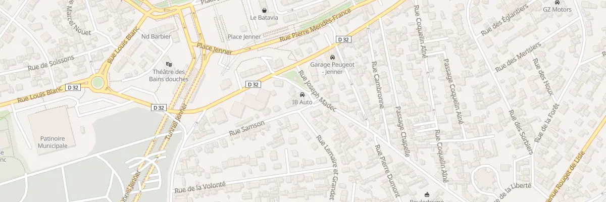 Plan du 33 Rue Samson au Havre