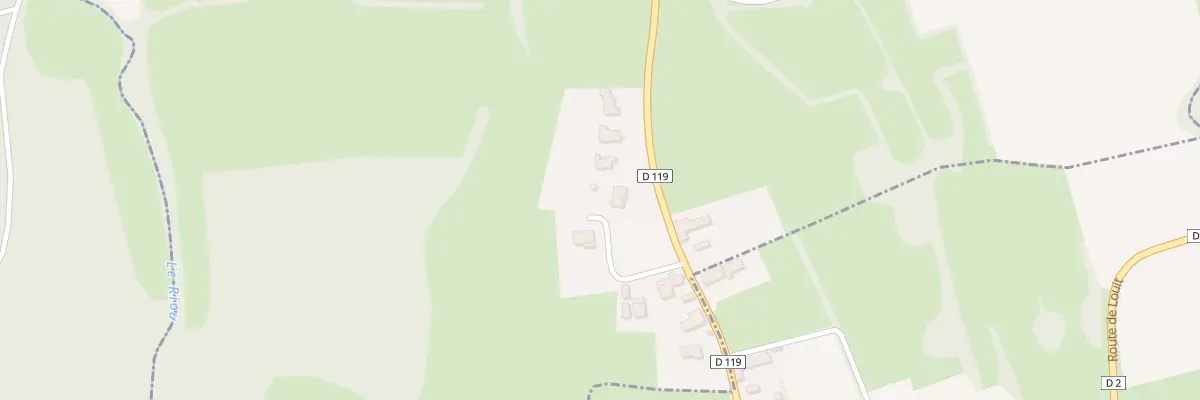 Plan du 13 Rue des Pyrénées à Dours