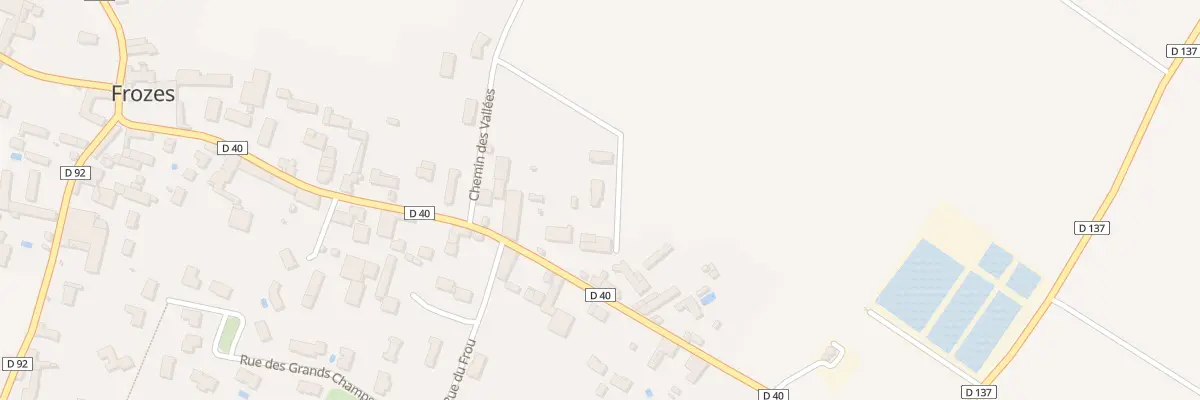 Plan du 23B Rue de Gueriton à Frozes