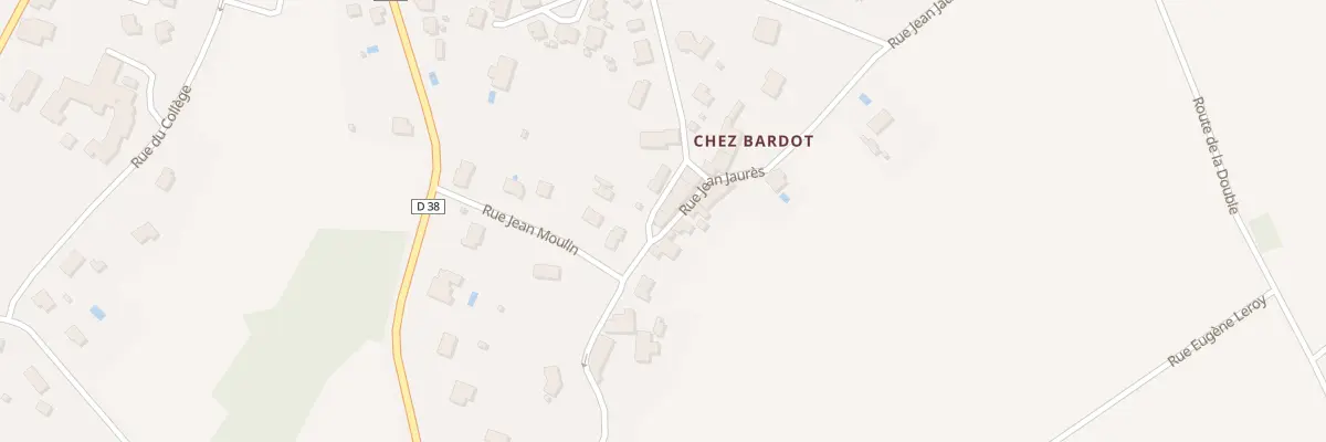Plan du 386 Chez Bardot à Saint Aulaye-Puymangou