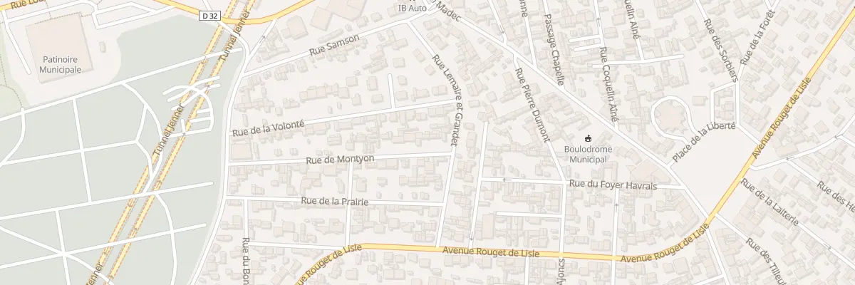Plan du 37B Rue Montyon au Havre