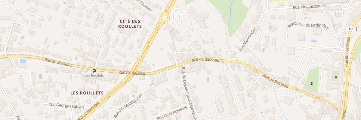 Plan du 106B Rue de Basseau à Angoulême
