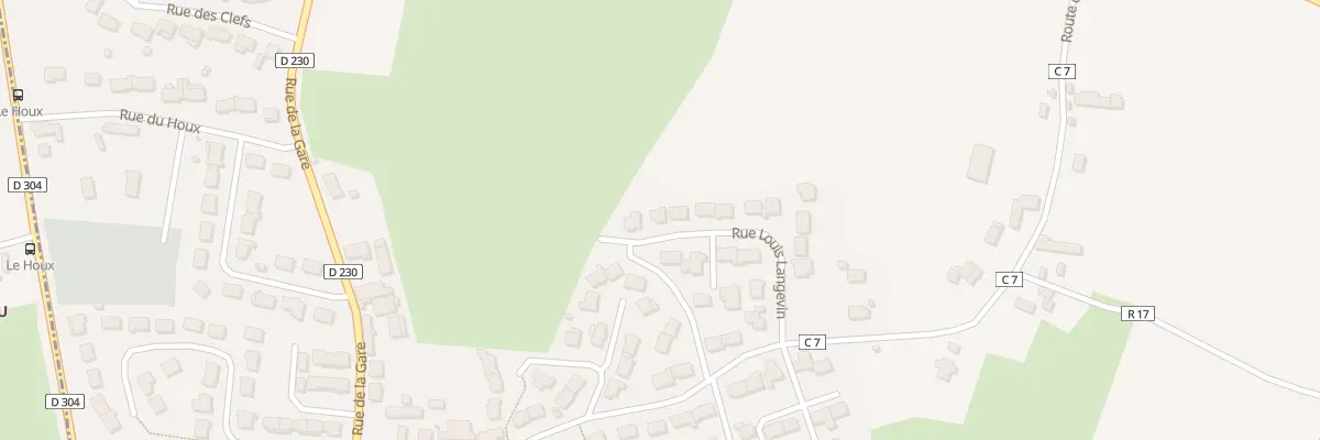 Plan du 20 Rue Louis Langevin à La Milesse