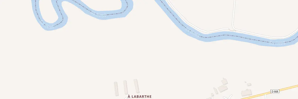 Plan du 76 A Labarte à Cours-de-Monségur