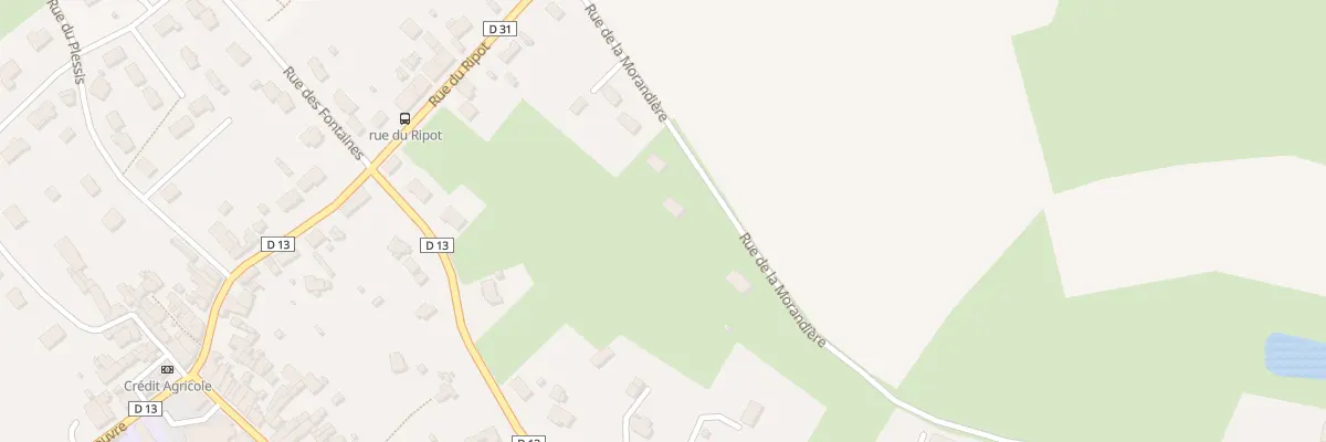 Plan du 10 Rue de La Morandière à Mansigné