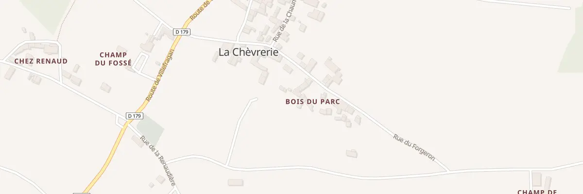Plan du 5 Rue du Bois du Parc à La Chèvrerie