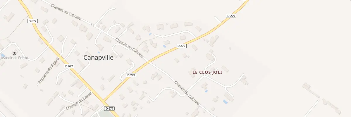 Plan du 5140 La Manette à Canapville