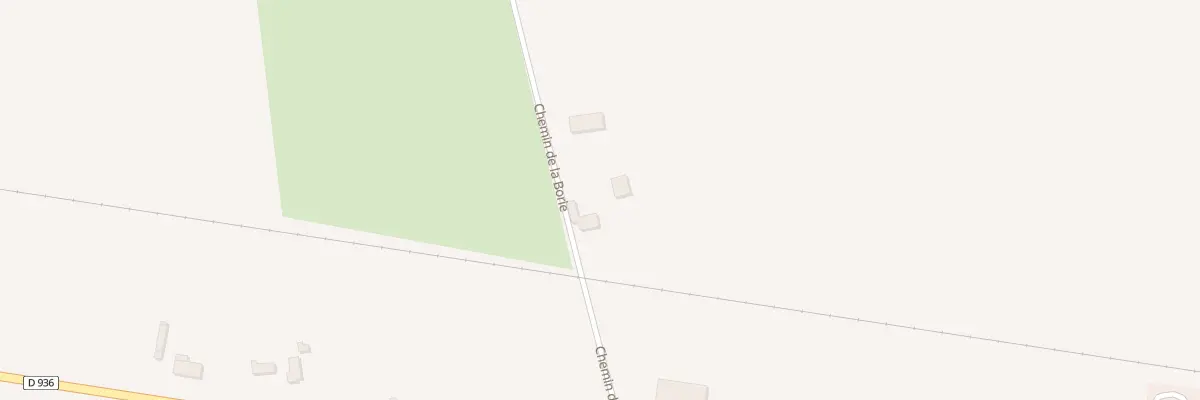 Plan du 290 Che de la Borie à Saint-Antoine-de-Breuilh