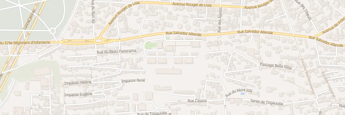 Plan du 132 Rue Salvador Allende au Havre