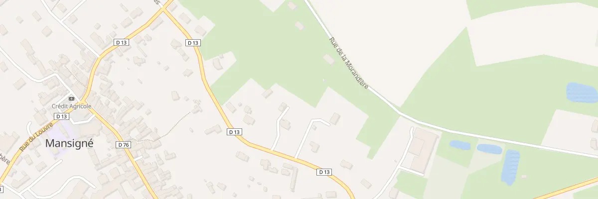 Plan du 8 Bd du Fromenteau à Mansigné