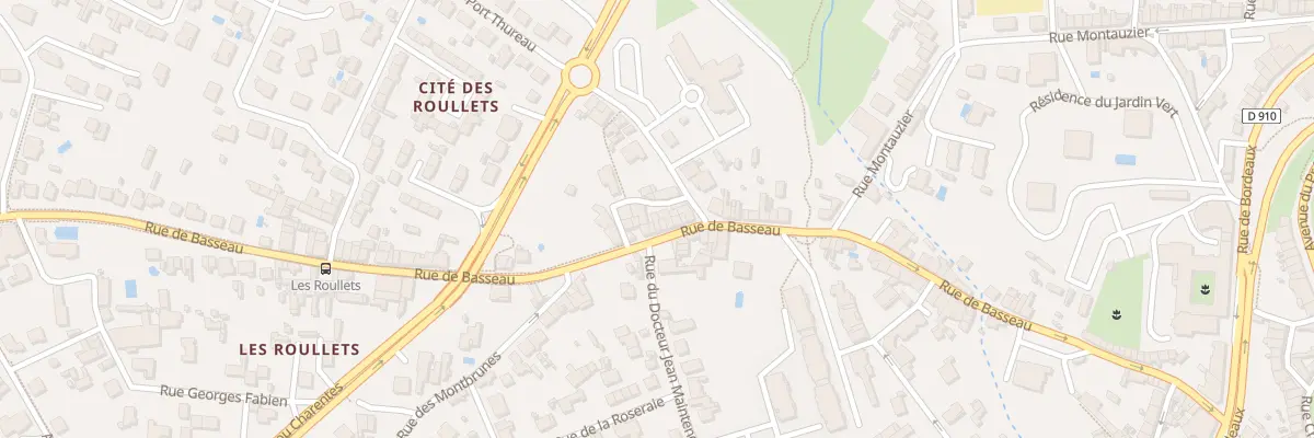 Plan du 102 Rue de Basseau à Angoulême