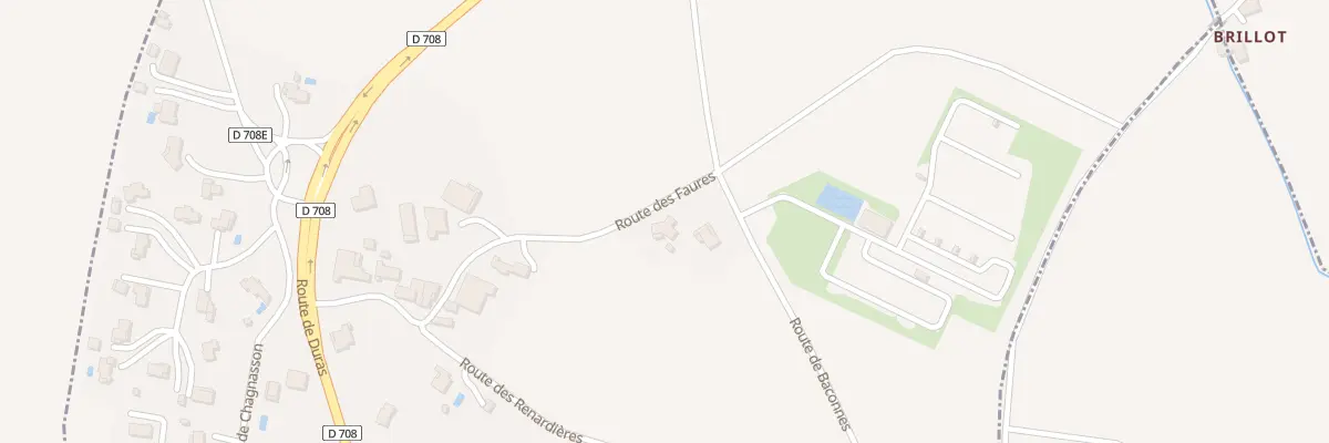 Plan du 338 Rte des Faures à Castelnau-sur-Gupie