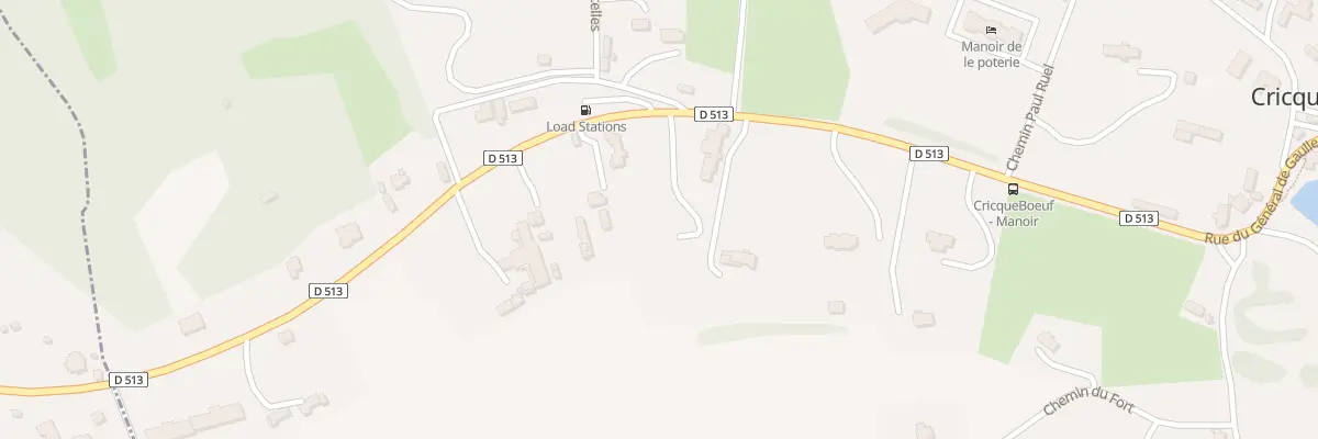 Plan du 13 Rte Cd 513 à Cricquebœuf