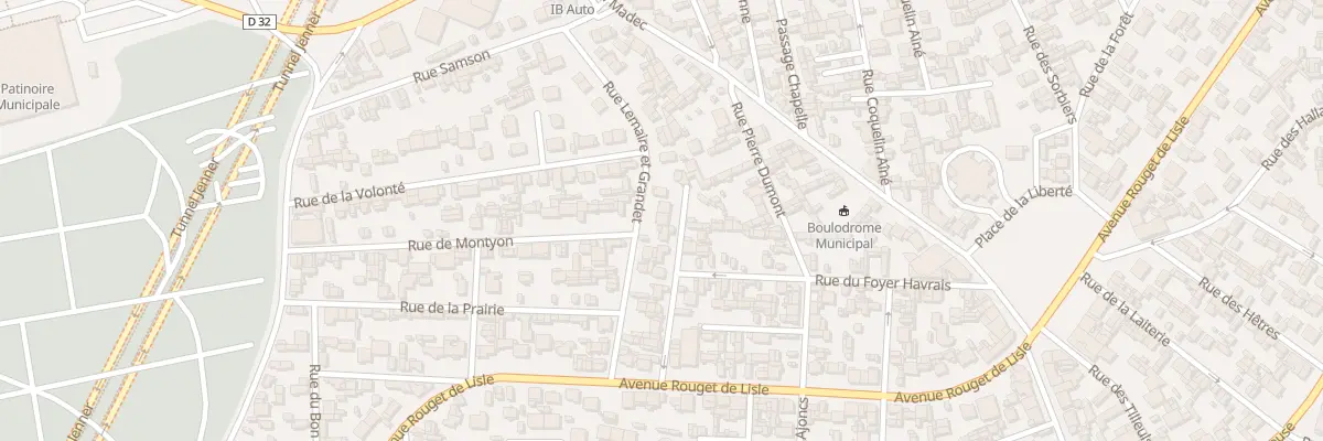 Plan du 20 Rue Lemaire et Grandet au Havre