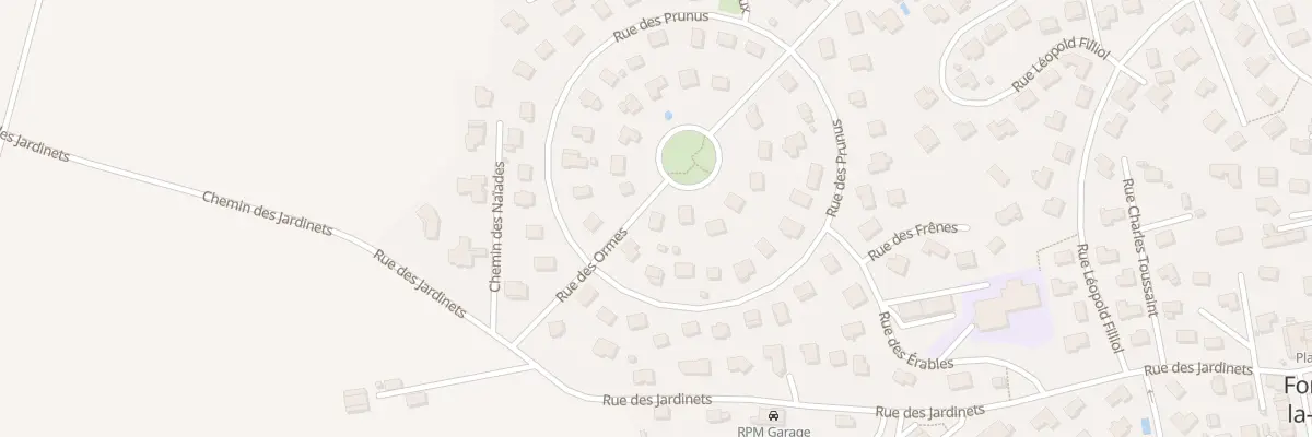 Plan du 8 Rue des Ormes à Fontaine-la-Mallet