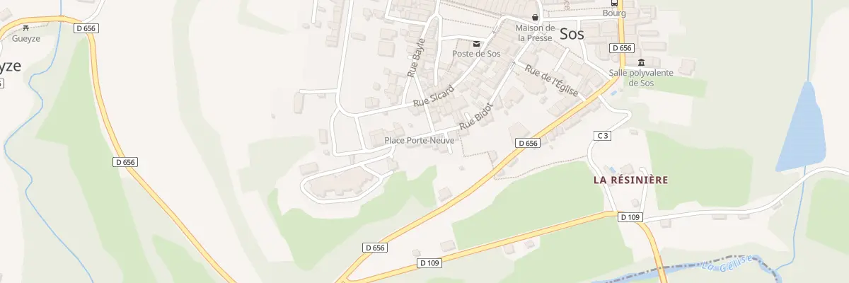 Plan du 5173 Pl Porte-neuve à Sos