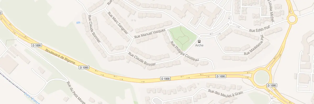 Plan du 6 Rue Claude Bonnier à Angoulême