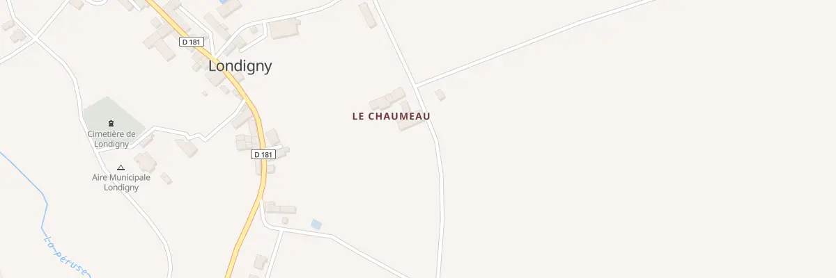 Plan du 5039 Le Chaumeau à Londigny