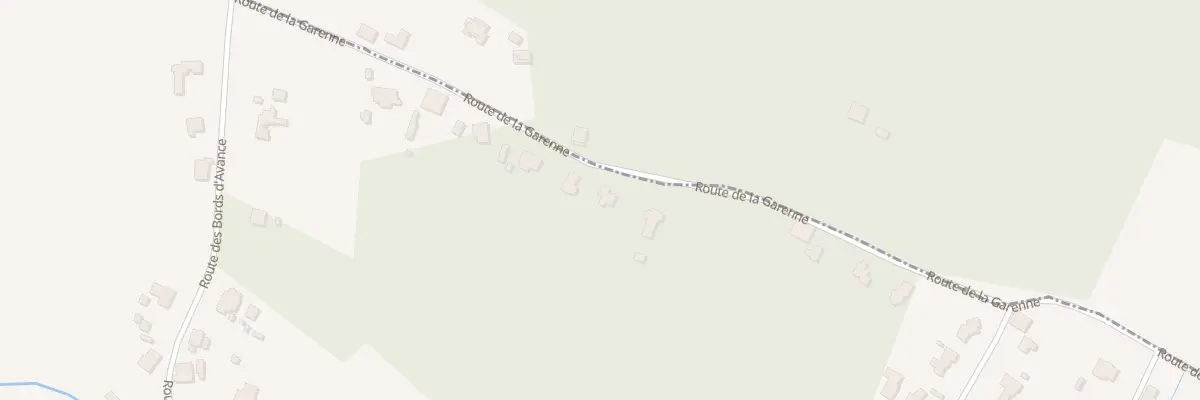 Plan du 821 Rte de la Garenne à Sainte-Marthe