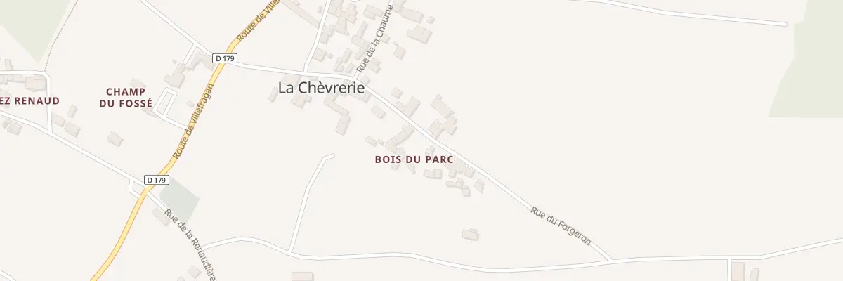 Plan du 8 Rue du Forgeron à La Chèvrerie