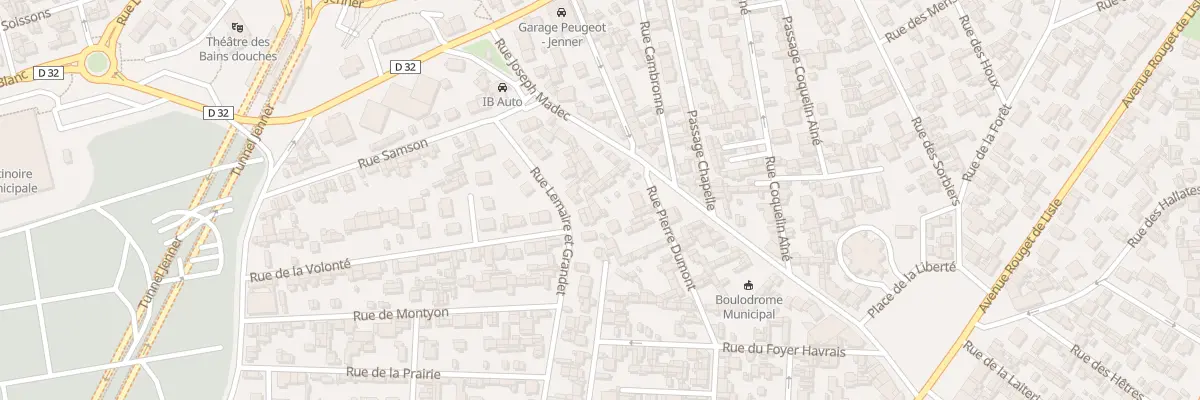 Plan du 27 Rue Pierre Dumont au Havre