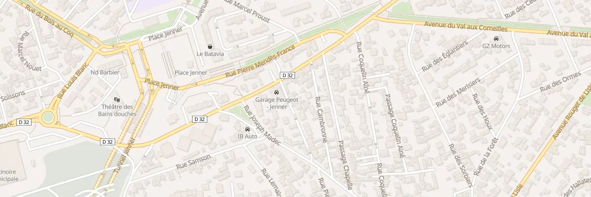 Plan du 44 Rue Pierre Dumont au Havre