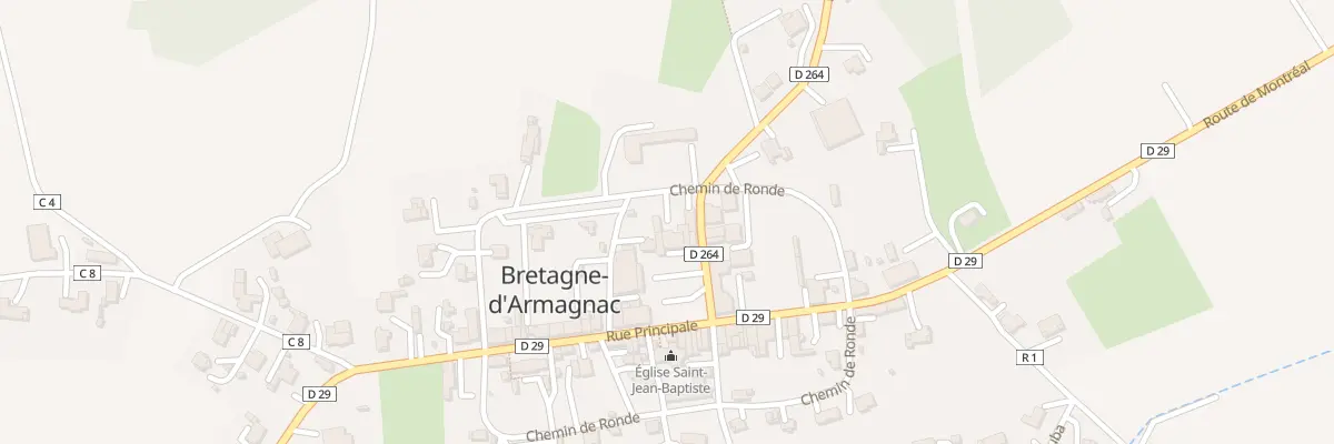 Plan du 69 Che de Ronde à Bretagne-d’Armagnac