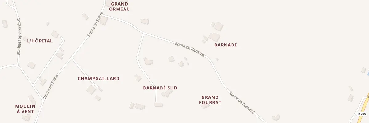 Plan du 264 Rte de Barnabé à Castelnau-sur-Gupie