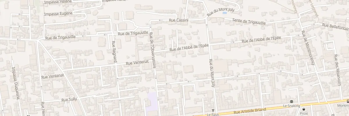 Plan du 10 Rue Abbé de L’Epée au Havre