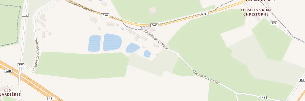Plan du 5745 Le Landereau à La Chapelle-Saint-Aubin