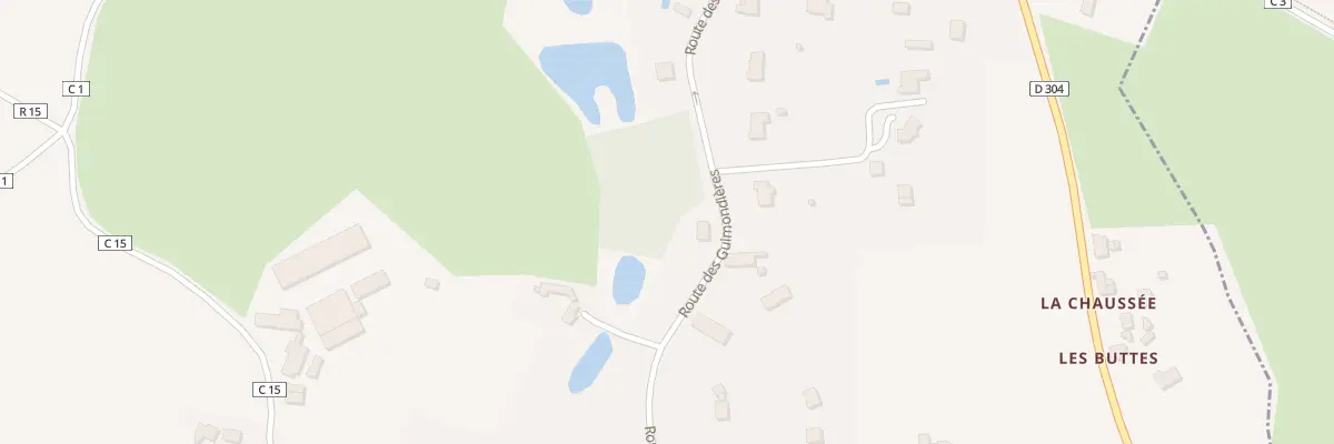 Plan du 40 Rte des Guimondières à La Milesse