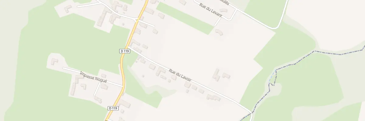 Plan du 7A Rue du Lavoir à Oléac-Debat
