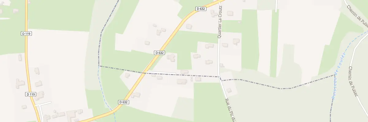Plan du 82 Rte de Tarbes Trie à Lizos