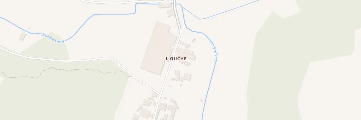 Plan du 1206 Rte du Moulin de Nanteuillet à Voulgézac