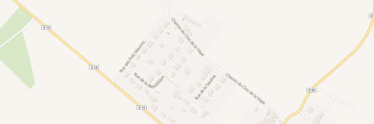 Plan du 18 Rue de la République de Rossay à Loudun
