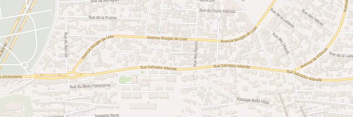 Plan du 47 Rue Salvador Allende au Havre