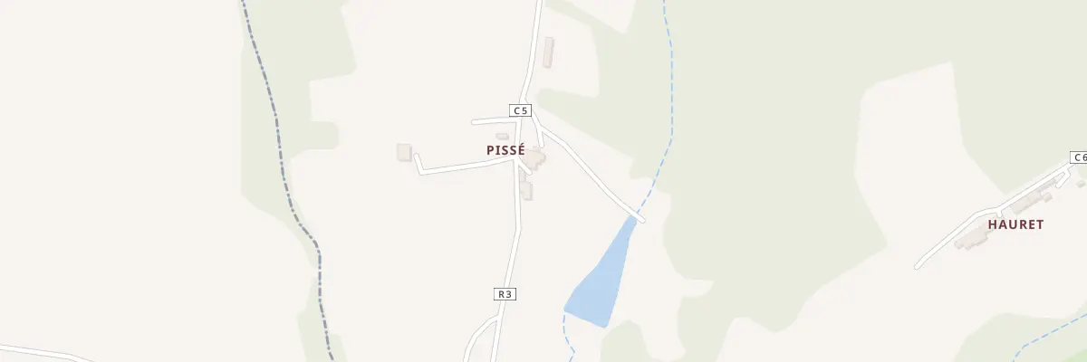 Plan du 5023 Pisse à Beaumarchés