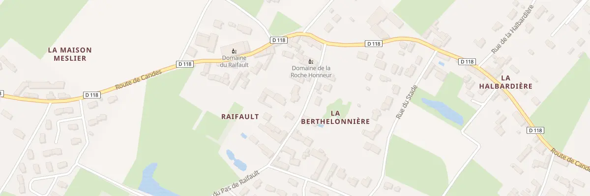 Plan du 3B Rue de la Berthelonnière à Savigny-en-Véron