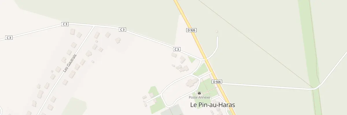 Plan du 11 Le Pin Fleury au Pin-au-Haras