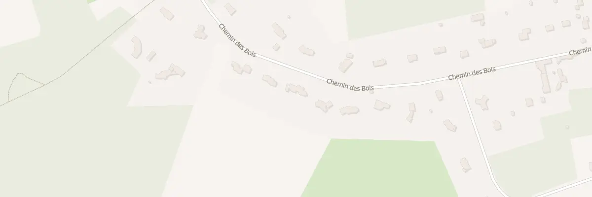 Plan du 53 Che des Bois à La Milesse
