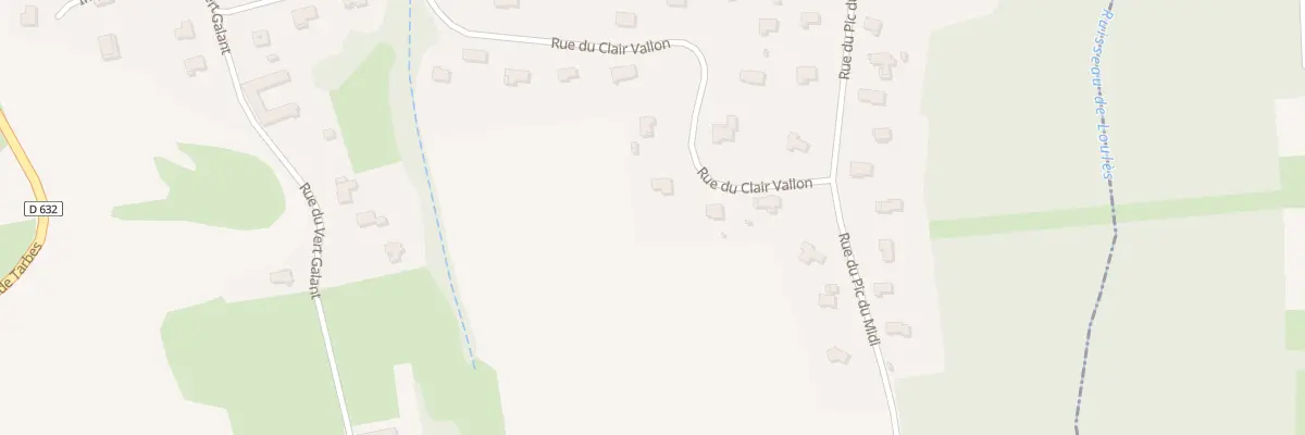 Plan du 18 Rue du Clair Vallon à Boulin