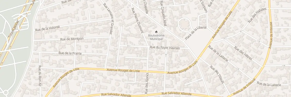 Plan du 5T Rue Pierre Dumont au Havre