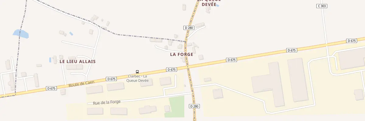 Plan du 5048 La Forge à Clarbec