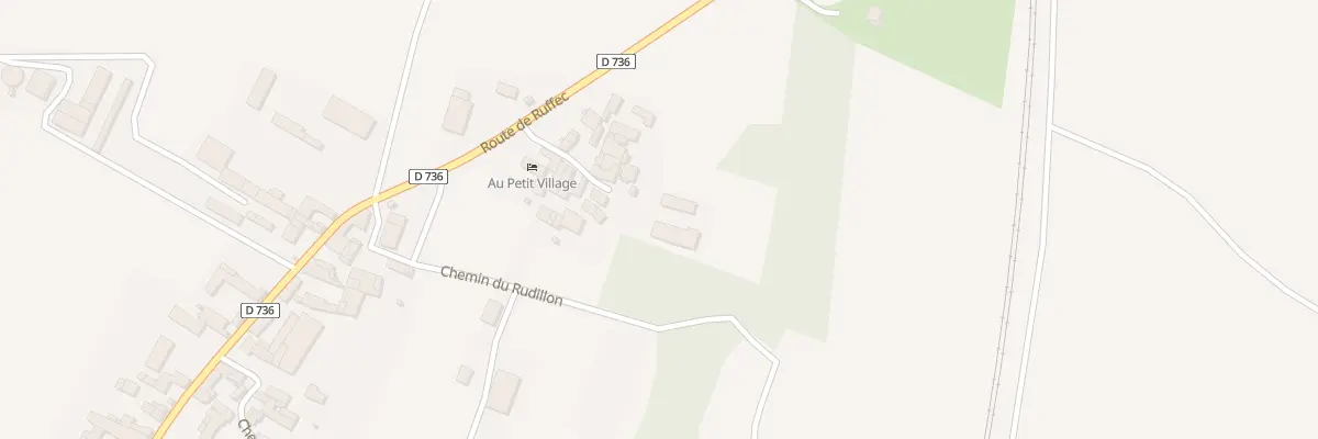 Plan du 6 Rue du Petit Village à Courcôme