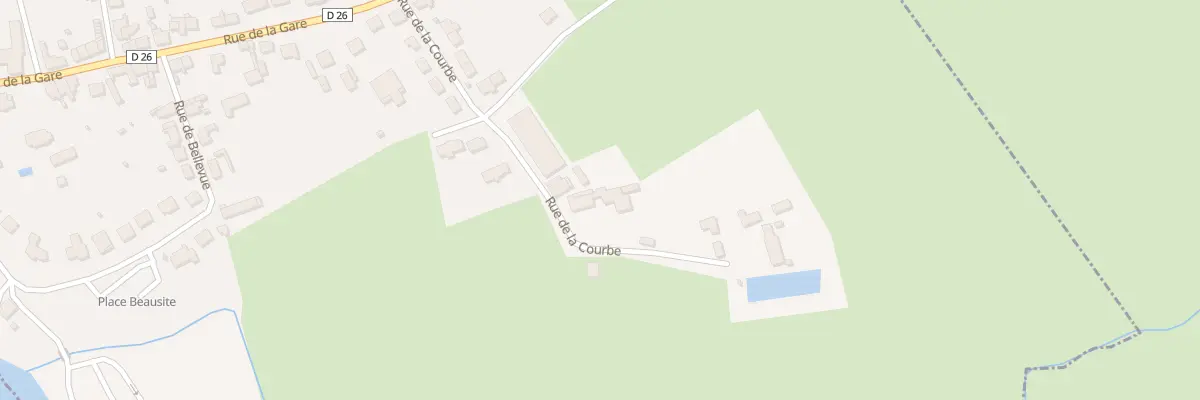 Plan du 21 Rue de la Courbe à Beaumont-sur-Sarthe